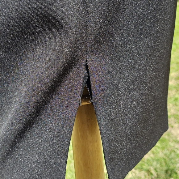 Carmen Marc Valvo silk beaded cocktail dress - Picture 5 of 9